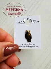 Фото Susan Clarke Originals Owl Charm BE-78 - Пришивний елемент