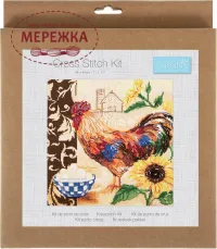 Фото Набір для вишивання хрестиком Trimits Country Rooster GCS182