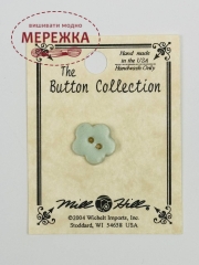 Фото Mill Hill Button Matt Seafoam Posy Flower with matte finish 86386