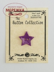 Фото Mill Hill Button Small Lilac Star 86409