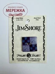 Фото Mill Hill Button Blueberry Nine Patch 87008