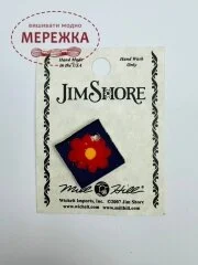 Фото Mill Hill Button Red Bloom 87024