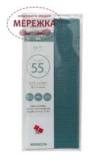 Фото COSMO Aida вінтажна синя 14 ct. 35*43 см. 23900-90