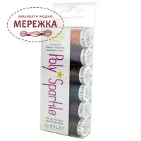 Фото Нитки Sulky Sulky Набір ниток Poly Sparkle, Haunting Halloween Collection 965-03