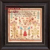 Фото Hands Across the Sea Samplers Схема Amanda Malviney Brown 1844