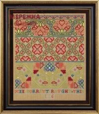 Фото Hands Across the Sea Samplers Схема Ann Borret 1646
