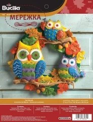 Фото Bucilla Фетровий набір Owl Wreath 86562