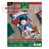 Фото Bucilla Фетровий набір Santa Stop Here 86707