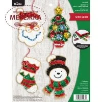 Фото Bucilla Фетровий набір Glitz Santa 89263E