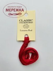 Фото Classic Colorworks Licorice Red CCT-228
