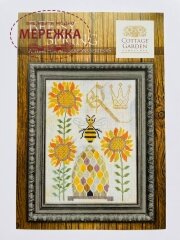 Фото Схема для вишивання Cottage Garden Samplings Bee-sy Spring