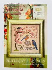 Фото Схема для вишивання Cottage Garden Samplings Bluebird of Happiness