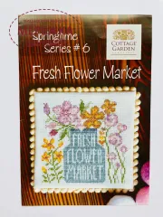 Фото Схема для вишивання Cottage Garden Samplings Fresh Flower Market