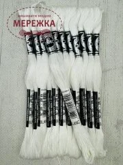 Фото DMC Broder special #20, Blanc