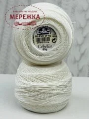 Фото DMC Cebelia #10, Blanc