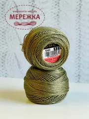 Фото Перле котон ДМС №8, колір 640