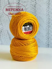 Фото Перле котон ДМС №8, колір 972