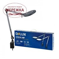 Фото Лампа LED Delux TF-530_10 BT, USB, колір чорний