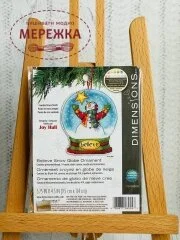 Фото Dimensions Новорічна іграшка Сніг у кулі 70-08904