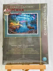 Фото Набір для вишивання хрестиком Dimensions Northern Night (Північна ніч) 70-35312