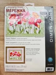 Фото Dimensions Маковий малюнок 70-35350