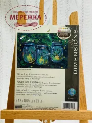 Фото набір для вишивання хрестиком Діменшинз Будь світлом світу