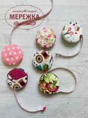 Фото Сантиметрова стрічка, 150 см., текстиль FA14