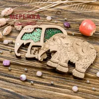 Фото Органайзер для бісеру Wonderland Crafts для бісеру з кришкою FLZB-097