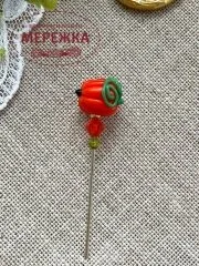 Фото Hobby Bee Голка-пін Помаранчевий гарбуз