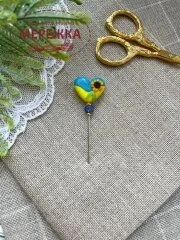 Фото Hobby Bee Голка-пін Українське серце
