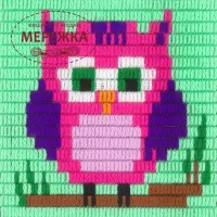 Набір для вишивання вертикальним стібком Stitch me 16*16см. I-006 фото