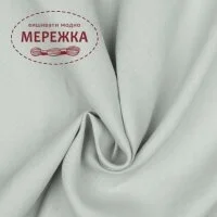 Фото Полотно коноплі сріблясто сірі