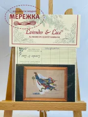 Фото Схема Lavender &  Laсe Angel of Freedom (Ангел Свободи) LL10