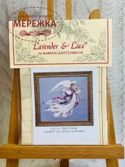 Фото Схема Lavender &  Laсe The Angel of Spring (Ангел весни) LL23