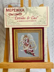 Фото Схема Lavender &  Lace The Angel of Christmas (Ангел Різдва) LL39