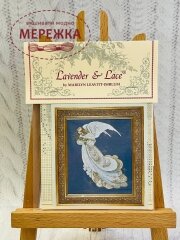 Фото Схема для вишивання Lavender &  Lace Angel of Dreams (Ангел мрій) LL59