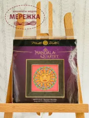 Фото Набір для вишивання у змішаній техніці Mill Hill Літня мандала MH17-2112
