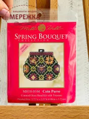 Фото Набір для вишивання у змішаній техніці Mill Hill Гаманець MH18-0104