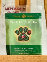 Набір для вишивання у змішаній техніці Mill Hill Лапки MH18-2135 фото