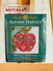 Фото Набір для вишивання в змішаній техніці Mill Hill Ювелірне яблуко MH18-3202