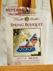Фото Набір для вишивання у змішаній техніці Mill Hill Відпливаємо MH18-7105