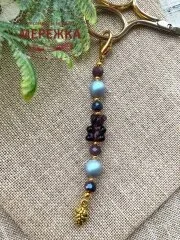 Фото Hobby Bee Маячок для ножиць Ведмежуйка фіолетова