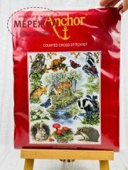 Фото Набір для вишивання хрестиком Anchor Лісові мешканці РСЕ958