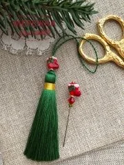 Фото Hobby Bee Набір голка-пін+китичка "Чобітки"