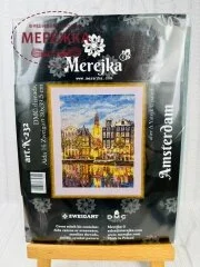 Фото Набір для вишивання хрестиком Merejka Амстердам К-232