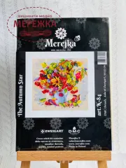 Фото Набір для вишивання хрестиком Merejka Осіння зірка
