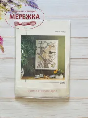 Фото набір для вишивання Permin зимові птахи 70-3025