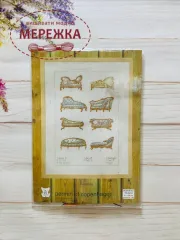 Фото набір для вишивання Permin стільчики 70-8418