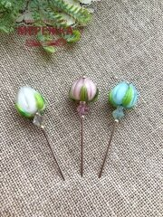 Фото Hobby Bee Набір пінів Весняні квіти