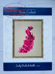 Фото Схема для вишивання Nora Corbett Lady Orhid Moth NC274